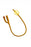 Teleflex Medical Gold 2-Way Silicone Foley Catheter - 2-Way Silicone Foley Catheter, Gold, 22 Fr - 180705220
