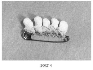 Teleflex Medical Peanut Sponges - Peanut Gauze Sponge, X-Ray Detectable, Sterile, 3/8", 200/Box - 200214