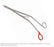 Teleflex Medical Horizon Open Ligating Clip Appliers - Horizon Open Ligating Clip Applier, Right Angled, Medium, 11" - 237117