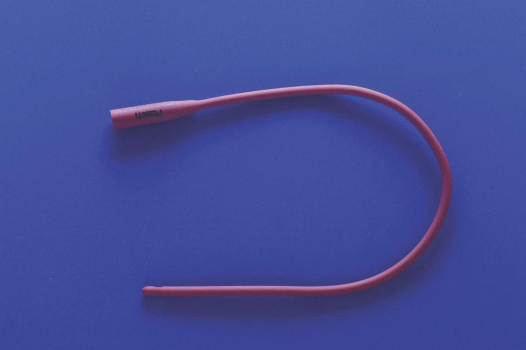 Robinson Red Rubber Latex Catheters with Staggered Eyes