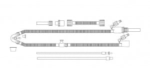 Teleflex Medical Heated Wire Circuits - Dual-Heated Vent Circuit, Neon ...