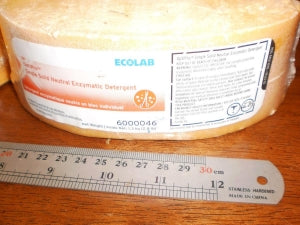Ecolab OptiPro Single Solid Neutral Enzymatic Detergent - DETERGENT, OPTIPRO, SINGLE SOLID, NEUT - 6000046