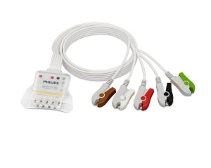 Philips Disp 5 Lead Telemetry Lead Sets - SET, 5-LEAD, DISPOSABLE, TELEMETRY - 989803173151