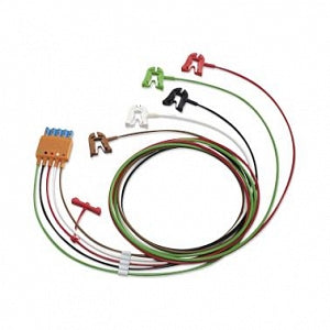 Royal Philips 5-Lead Grabber ECG Telemetry Sets - 5 Lead AAMI O. R. Cable with Grabber - 989803125861