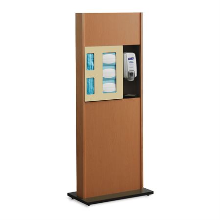 Mobile Infection Control Unit HealthFirst Freestanding Infection Control Center Without Trash Recept ...
