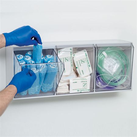 Heavy Duty Tilt Bin Heavy Duty Tilt Bin - 3-Bin Unit