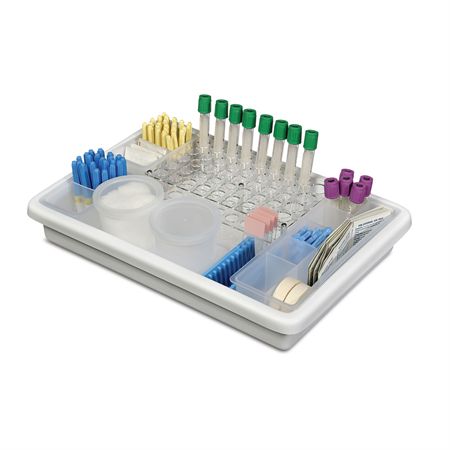 HemaChem Laboratory Trays 44-Well Tube Rack - Up to 16mm Tubes
