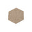6" Decorative Acoustic Shape Hexagon