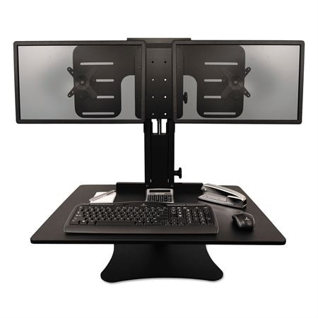 High Rise Desk Converters Adjustable Stand-Up Desk Converter