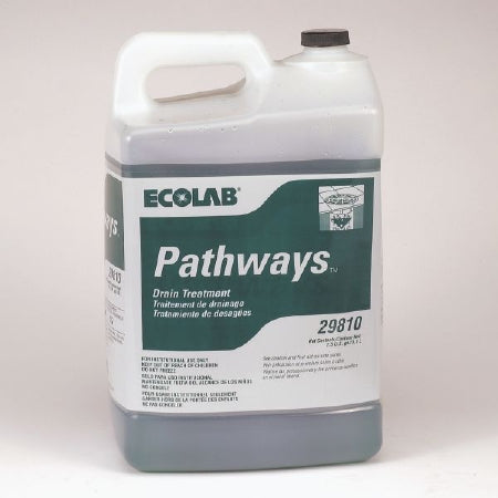 Ecolab Pathways Drain Treatment - CLEANER, DRAIN, PATHWAYS TREAT, 2.5 GL - 29810