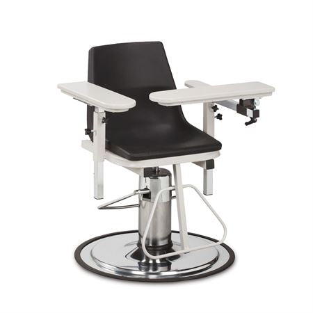 Hydraulic Draw Chair with ClintonClean Armrests Without Side Drawer - 29"W x 17"D