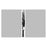 Miltex-Integra Miltex Forcep Tissue Vantage 4-1/2" Straight 1x2 Teeth SS Ea