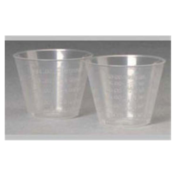 Dynarex oration Cup Graduated Medicine Plastic 1 oz Clear 100/Pk, 50 PK/CA (4252)