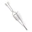 Centurion Centurion Holzheimer Retractor - 4" (10.2 cm) Sterile Centurion Holzheimer Cross-Action Retractor with Sharp 4x4 Prongs, Single Use - I68210