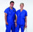 ICP Adult Comfort Scrubs - Disposable Scrub Pants, Blue, Size L - ICP-9000BTM