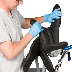 Image Diagnostics Inc IDI ComfortFin Stirrups with US Rail Clamps - IDI ComfortFin Stirrups (Pair), with 2 IDI C100-3046 US Rail Clamps, 500-lb. Weight Capacity - A100-2247