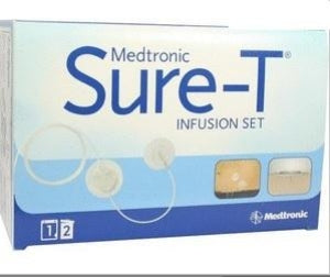 Medtronic USA Sure-T Infusion Sets - SET, SURE T INFUSION, 29GX8MM, 23" TUBI - MMT-874I