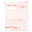 Ub-04 Claim Form Laser-Cut White And Red 2500/Box