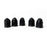 Interstate Group Bertech Antistatic Finger Cots - Static Dissipative Finger Cot, Powder Free, Size L, 4 mil. - ESDFC-B-5L