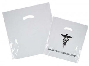 Inteplast Group Modesty Bags - BAG SAMPLE, ALL PURPSE WHT 20X20X5, HANDL - SG20WHI