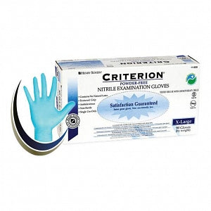 Henry Schein Inc Henry Schein Criterion Nitrile Gloves - Criterion Nitrile Powder-Free Gloves, Blue, Size XL - 1118539