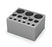 IKA Single Block for Conical Tube - SINGLE BLOCK, CONICAL TUBES (50 ML), - 4468300