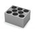 IKA Single Block for Vials - SINGLE BLOCK, 23 MM VIALS - 4470000