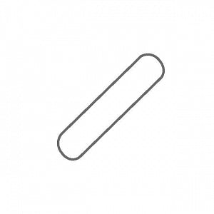 Ika IKAFLON Round Magnetic stirring Bar - IKAFLON GLASS 25, MAG STIR BAR, ROUND, 5PC - 4492200