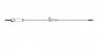 BD Secondary IV Administration Sets - Vented / Nonvented Secondary IV Administration Set with Spin Male Luer Lock with Hanger, 20-Drop, 36", 12 mL Priming Volume, Non-DEHP - 11582774