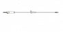 BD Secondary IV Administration Sets - Vented / Nonvented Secondary IV Administration Set with Spin Male Luer Lock with Hanger, 20-Drop, 36", 12 mL Priming Volume, Non-DEHP - 11582774