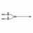 BD Specialty Low-Pressure Extension Sets - Pressure-Rated Small Bore IV Extension Set with 2 SmartSite Needle-Free Connectors, 2 Slide Clamps, Spin Male Luer Lock, 9.5", 0.4 mL Priming Volume, Non-DEHP - 20019E