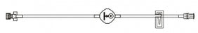 BD Specialty Extension Sets with Filter - 7" Small-Bore IV Extension Set with 0.5 mL Priming Volume, 1.2-micron Filter, Slide Clamp and Fixed Male Luer Lock - 20129E
