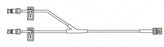 BD Extension Sets - Bifuse 10" Standard-Bore IV Extension Set with 2 mL Priming Volume, 2 SmartSite Needle-Free Connectors, 2 Slide Clamps and Spin Male Luer Lock - 20159E