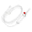 BD Secondary IV Administration Sets - Vented / Nonvented Secondary IV Administration Set with Spin Male Luer Lock, Hanger, 20-Drop, 41", 10 mL Priming Volume - 4900-0000