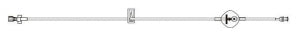 BD Specialty Extension Sets with Filter - 60" Microbore IV Extension Set with 1 mL Priming Volume, 0.2-micron Filter, Slide Clamp and Fixed Male Luer Lock - 10010570