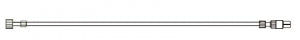 BD IV Extension Sets - 30" Small-Bore IV Extension Set with 2 mL Priming Volume and Fixed Male Luer Lock - C20016