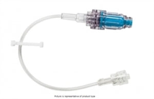 BD Extension Sets with MaxZero Needleless Connector - MaxZero Standard Bore Pressure-Rated IV Extension Set with 1 Bonded MaxZero Needle-Free IV Connector, Pinch Clamp, Spin Maler Luer Lock, 7.0", 0.5 mL Priming Volume - MZ5303