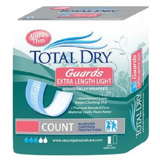 Secure Personal Care TotalDry Extra Length Incontinence Guard ...