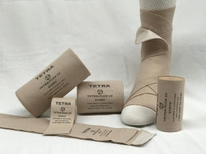 Tetra Sterile Tetra-Flex Clip Free Woven LF Elastic Bandages - BANDAGE, ELAS, STR, TETRA, CLIPFREE, 4"X5.5 - 0151-4SV