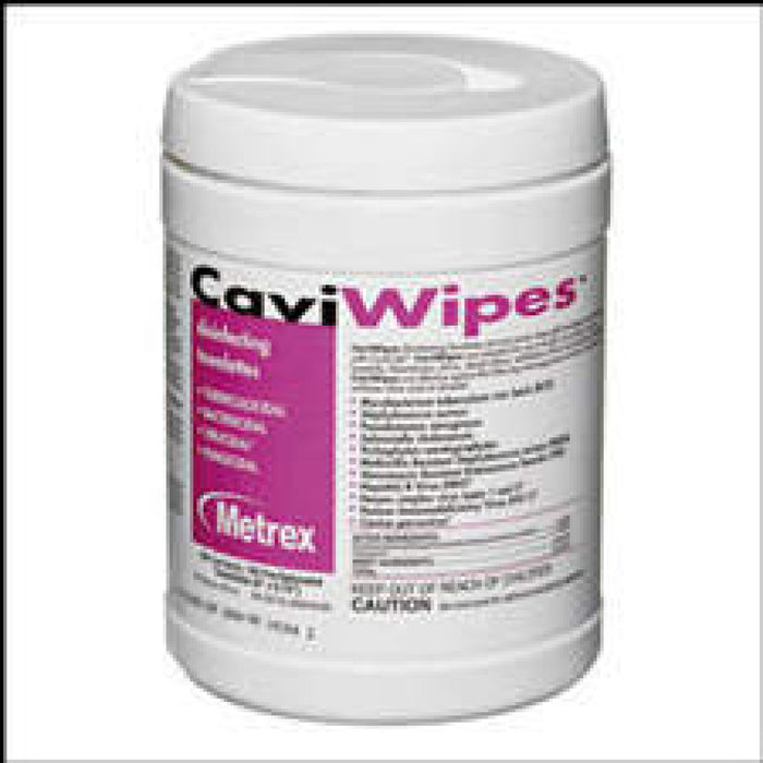 Caviwipes - Germicidal Wipe Low-Alcohol Surface Cleaner Size: 6" X 6-3/4"" 160 / Tub