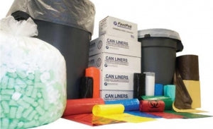 INTEPLAST GROUP LLDPE Liners for Infectious Waste - Infectious Waste Liner, LLDPE, 1.5 Mil, 40" x 46", 4 Roll / Case, Red - BR4046SPR