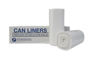 Inteplast Group HDPE Can Liners - High-Density Polyethylene Can Liner, Natural, 30" x 37", 13 mic - S303713N