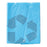 Centurion Centurion Soiled Linen Liners - Centurion Light Blue Liners Printed with "Soiled Linen", Roll, 29" x 45", 1.0 Mil - IRDBL45C