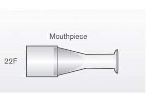 Intersurgical Mouthpieces - Mouthpiece, Straight, 22 mm Inner Dia. - 1931030