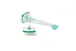 Intersurgical Filta-Therm Heat-Moisture Exchanger Filter - Humidifier Vent with Monitoring Port, Disposable - 1941030
