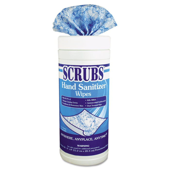 Scrubs Hand Sanitizer Wipes by ITW Professional Brands