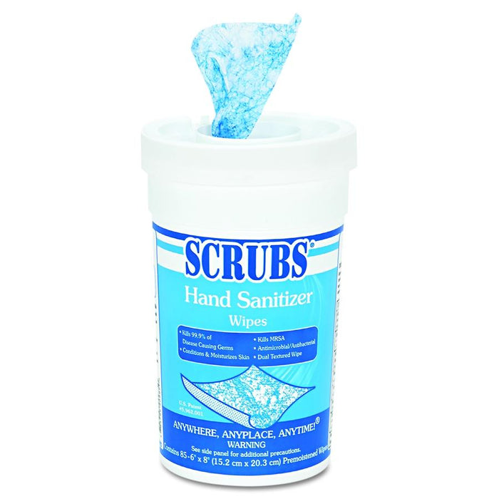 Scrubs Hand Sanitizer Wipes by ITW Professional Brands