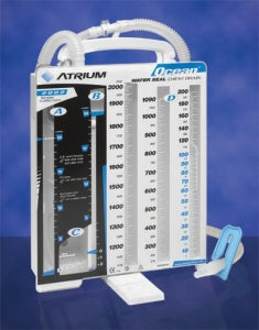 Atrium Medical Ocean Water Seal Chest Drains - Ocean Water Seal Chest Drain, Single-Patient Tube, Sterile - 2002-000