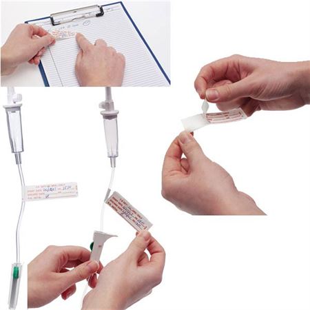 Iv Labeling IV Tubing Labels ____ Hrs — Grayline Medical