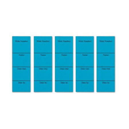 In/Out Cards For Microscope Slide Box